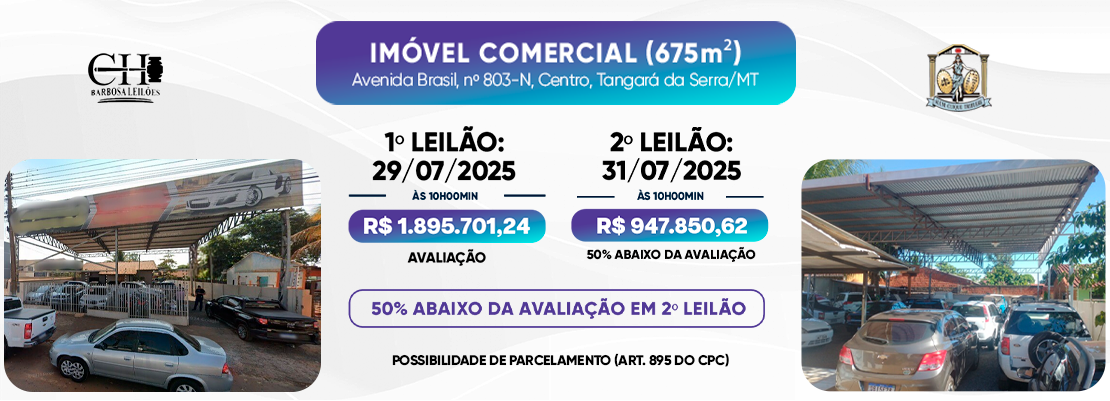 IMÓVEL COMERCIAL - TANGARA DA SERRA